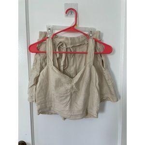Abercrombie Linen 2 Piece Set